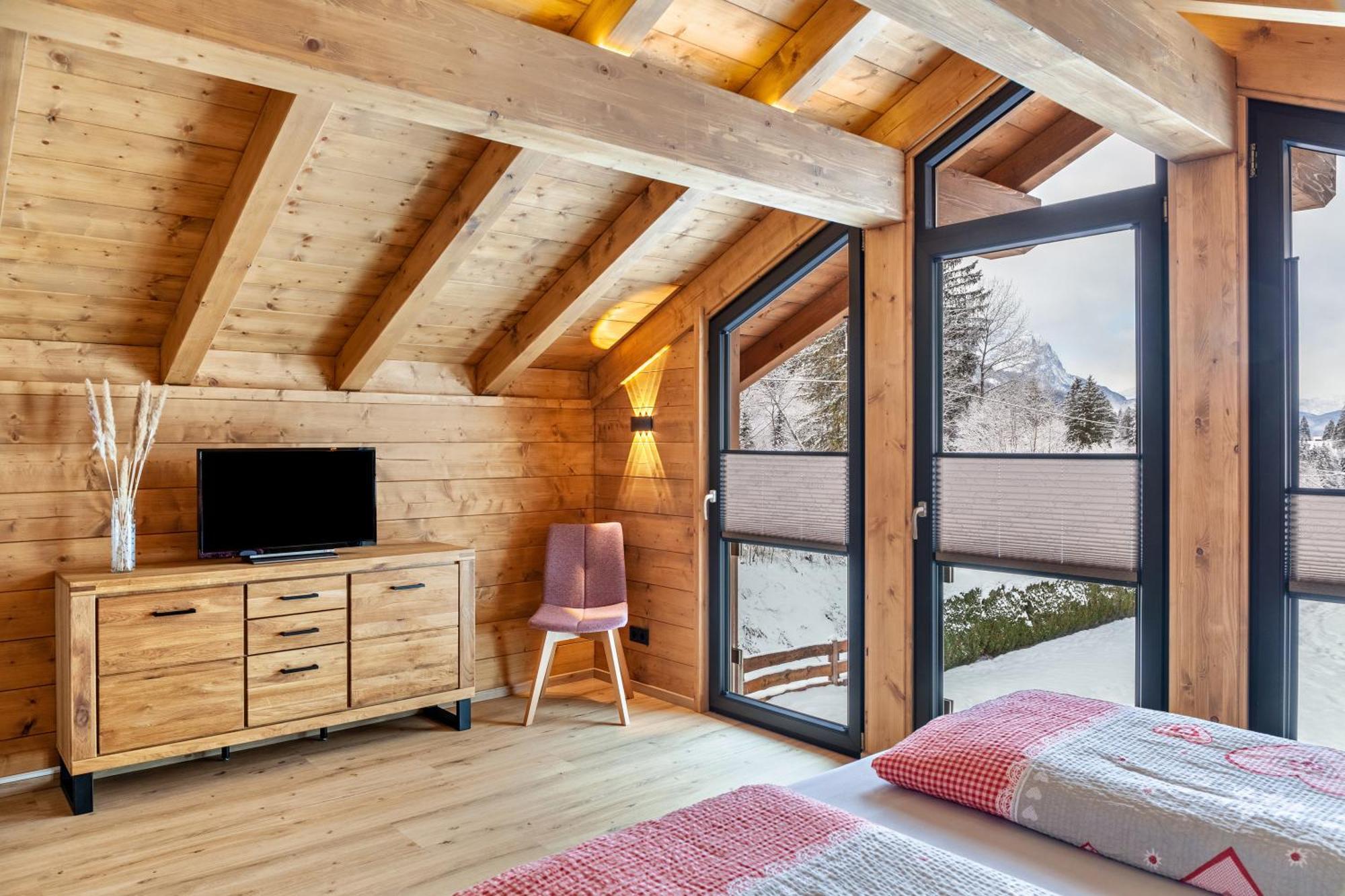 Chalet Aus Holz ガルミッシュ・パルテンキルヒェン エクステリア 写真