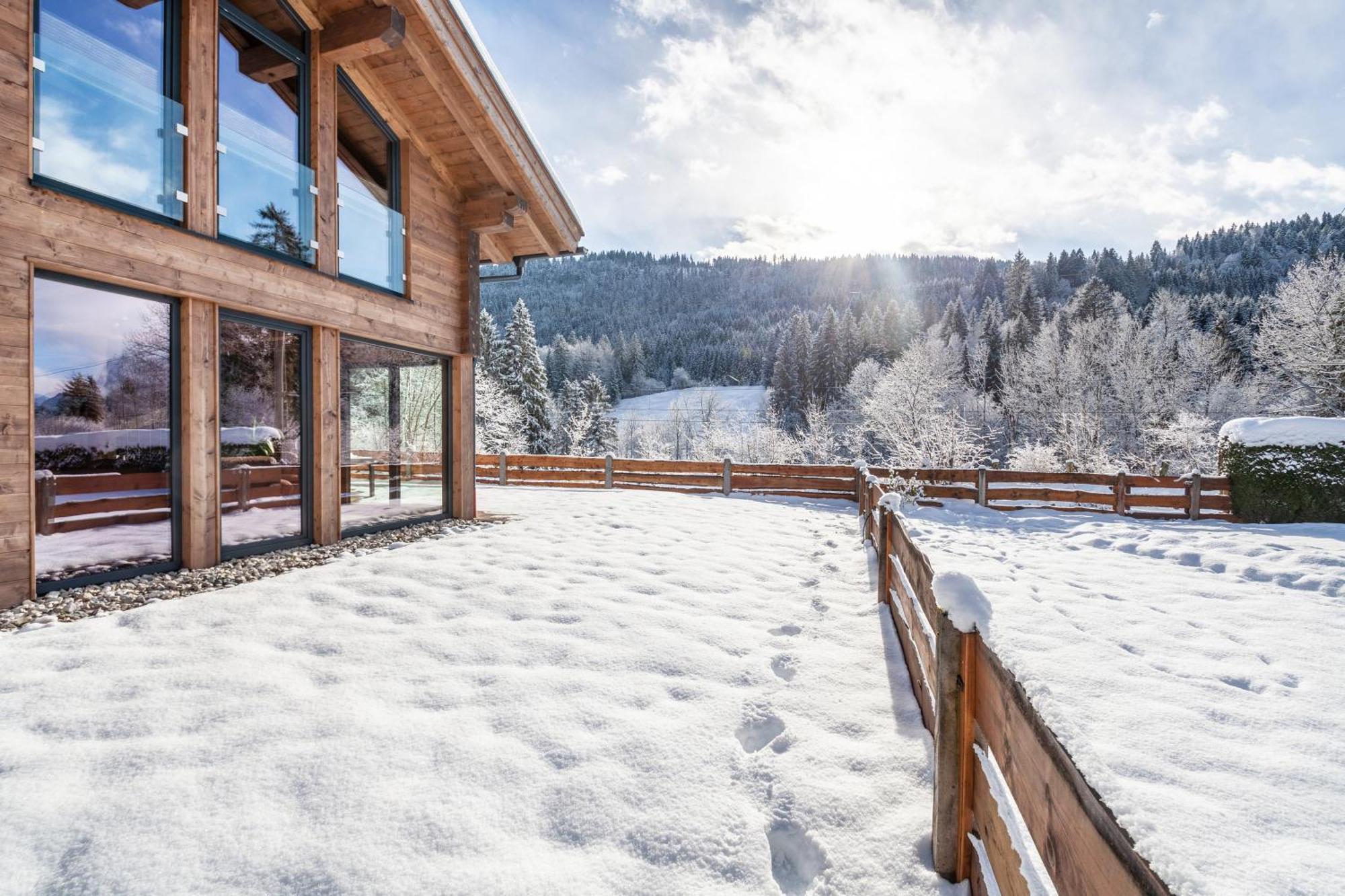 Chalet Aus Holz ガルミッシュ・パルテンキルヒェン エクステリア 写真